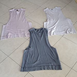 Lot of 3 Gymshark OG Drop Arm  Size M